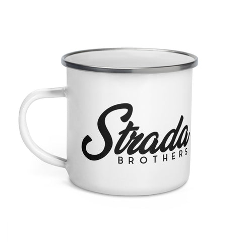 Enamel Logo Camping Mug